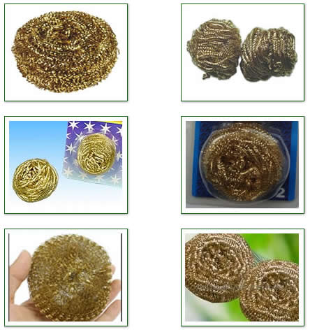 brass scourer