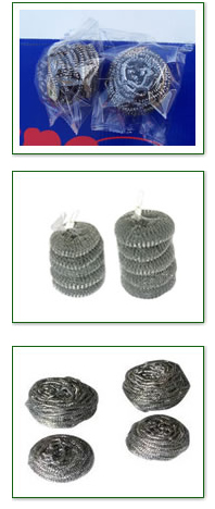 stainless steel scourer